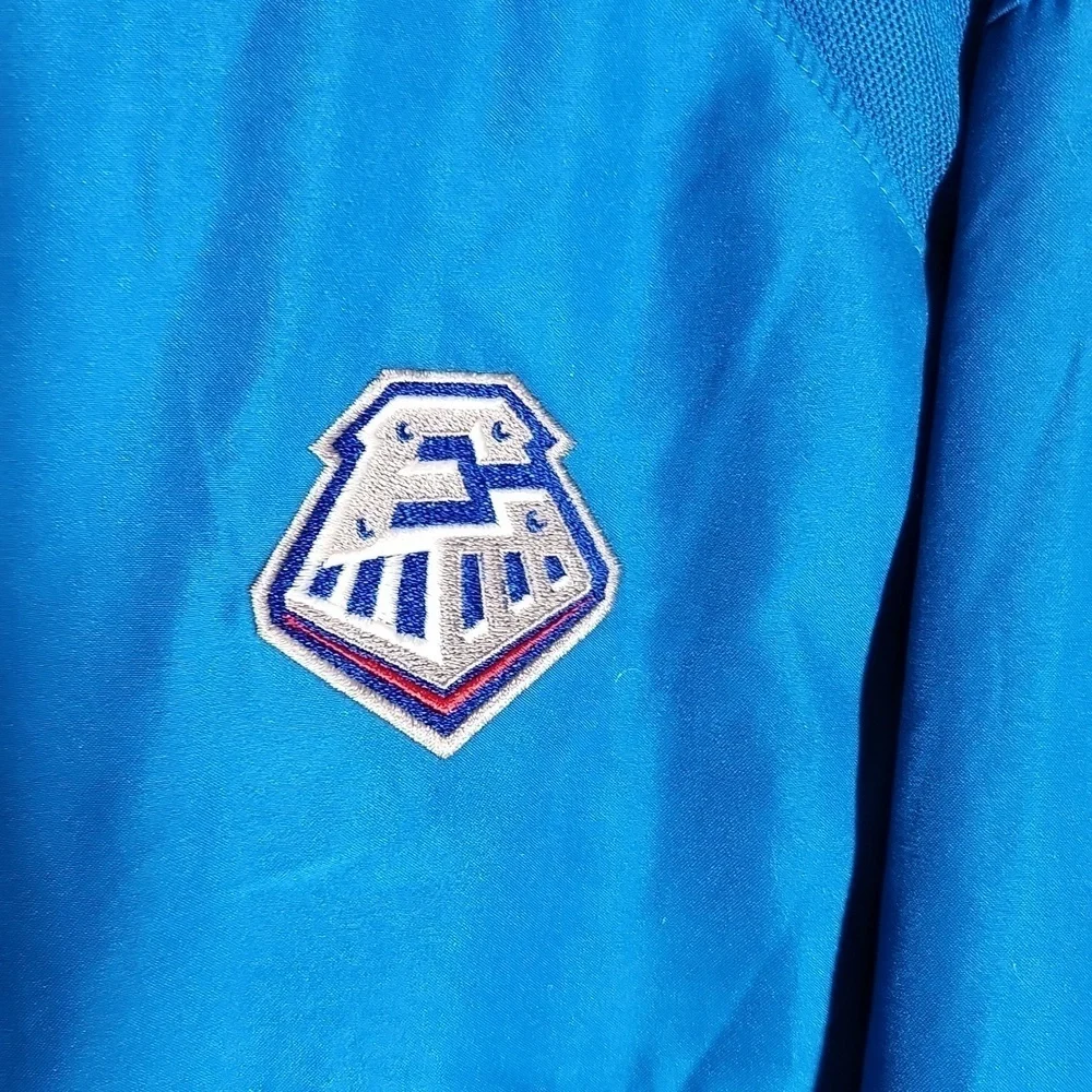 WP Golf Jacket Mens Weatherproof Wind Breaker Size XXL Blue